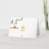 Labrador bewertet: "Das hast du getan!" Glückwunsc Karte (Rückseite)