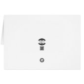 Labrador Black Dog Forrest Butterfly Geburtstag (Rückseite Horizontal)