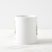 Labrador-Blumenporträt Kaffeetasse (Mittel)