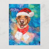 Labrador Breed Hund Weihnachten (Vorderseite)