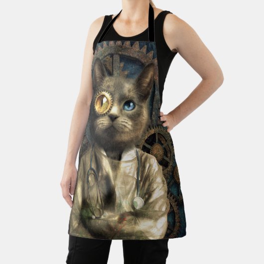 Labrador Cat All-over-Print-Schürze Schürze (InSitu)