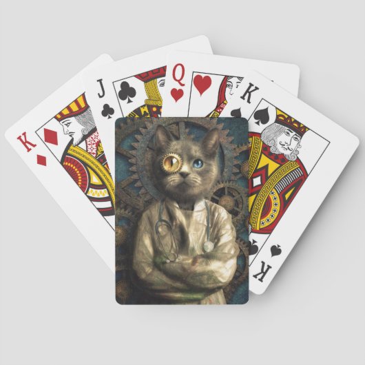 Labrador Cat Playing Cards Spielkarten (Rückseite)