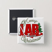 LABRADOR CHEMISTRY CHRISTMAS BUTTON (Vorne & Hinten)