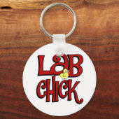 LABRADOR CHICK - LABOR MÄDCHEN / SPASS SCHLÜSSELANHÄNGER (Vorderseite)