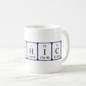 Labrador Chick Periodenname Tasse (VorderseiteRechts)