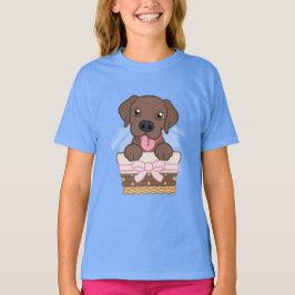 Labrador Chocolate Puppy T - Shirt