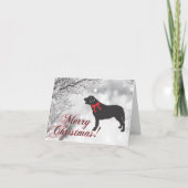 Labrador Christmas Card Karte (Vorderseite)