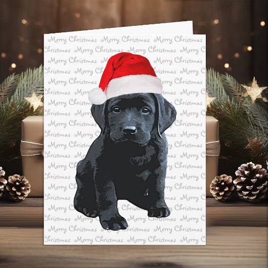 Labrador Christmas Card M Feiertagskarte