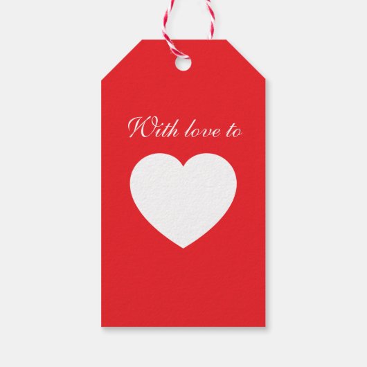 Labrador Christmas Gift Tag Geschenkanhänger (Rückseite)