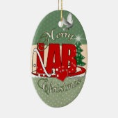 LABRADOR CHRISTMAS LABOR KERAMIKORNAMENT (Rechts)
