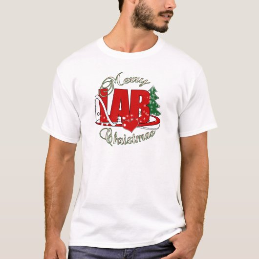 LABRADOR CHRISTMAS LABOR T-Shirt (Vorderseite)