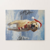 Labrador Christmas Puzzle (Horizontal)