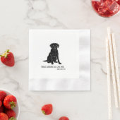 Labrador Cocktail Napkin Serviette (Beispiel)