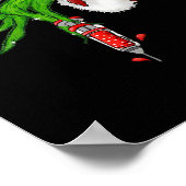 Labrador Crew Nurse Frohe Weihnachtslabor Xmas Paj Poster (Ecke)