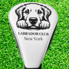 Labrador Custom Club Theme Golf Headcover