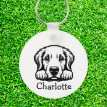 Labrador Custom Club Theme Schlüsselanhänger