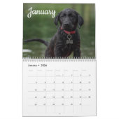 Labrador Custom Year Calendar Kalender (Jan 2026)