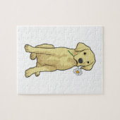Labrador Daisy Puzzle (Horizontal)
