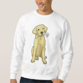 Labrador Daisy Sweatshirt (Vorderseite)
