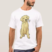 Labrador Daisy T-Shirt (Vorderseite)