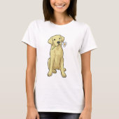 Labrador Daisy T-Shirt (Vorderseite)