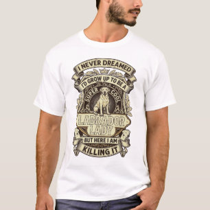 Labrador-Dame-Hund-Kronenschild_1 T-Shirt