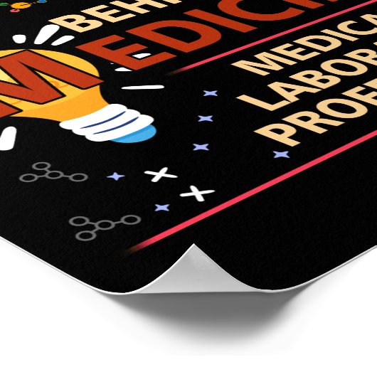 Labrador der Laborwissenschaften Tech Wir sind die Poster (Ecke)