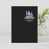 Labrador des medizinischen Laboratoriums Einladung (Stehend Vorderseite)