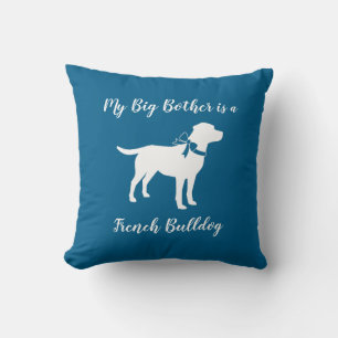 Labrador Dog Baby Shower Blue Boy Labrador Kissen