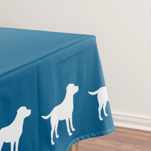 Labrador Dog Baby Shower Blue Boy Labrador Tischdecke (Beispiel)