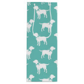 Labrador Dog Black Lab Welppy Geschenktüte Für Weinflaschen (Vorderseite)