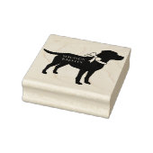 Labrador Dog Black Lab Welppy Gummistempel (Stempel)