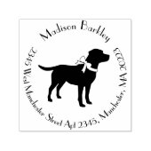 Labrador Dog Black Lab Welppy Permastempel (Design)