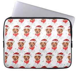 Labrador Dog Breed Christmas Laptopschutzhülle