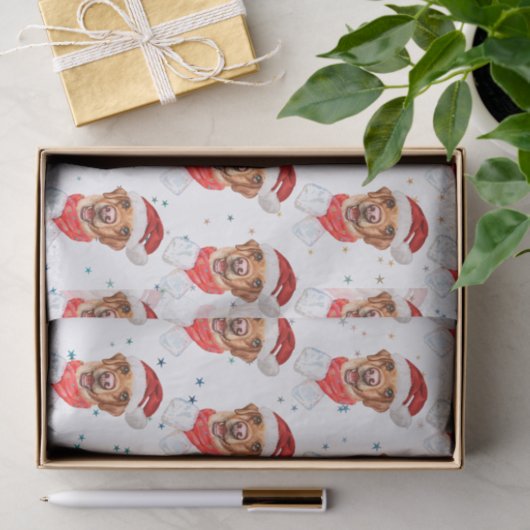 Labrador Dog Breed Christmas Seidenpapier (Geschenk)