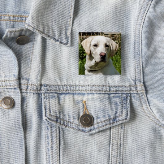 LABRADOR DOG BUTTON (Beispiel)