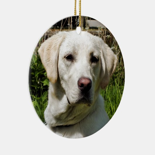 LABRADOR DOG KERAMIKORNAMENT (Rechts)