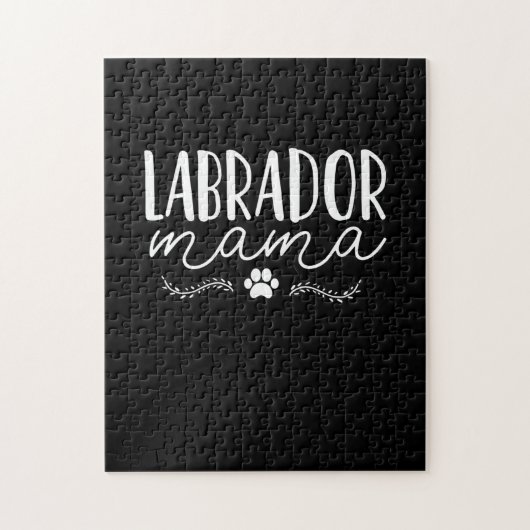 Labrador Dog Mama Puzzle (Vertikal)