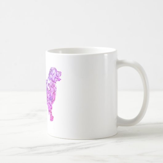 Labrador Dog Mandala Elements Classic Tasse (Rechts)