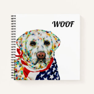 Labrador-Dog-Notebook Notizblock
