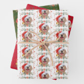 Labrador Dog Pattern Weihnachten Geschenkpapier Set (Beispiel)
