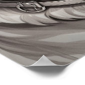 Labrador Dog Poster (Ecke)