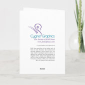 Labrador Dog & Puppy Zeichnend von Kelli Swan Karte (Rückseite)