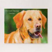Labrador Dog. Puzzle (Horizontal)
