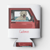 Labrador Dog Riding Shotgun Thunder_Cove Dosenkühler (Rückseite)