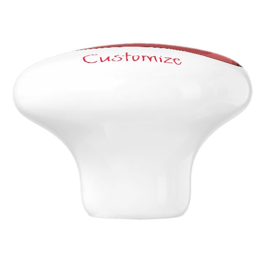 Labrador Dog Riding Shotgun Thunder_Cove Keramikknauf (Seitenansicht)