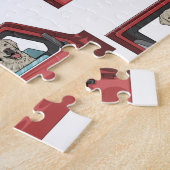 Labrador Dog Riding Shotgun Thunder_Cove Puzzle (Seite)