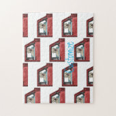 Labrador Dog Riding Shotgun Thunder_Cove Puzzle (Vertikal)