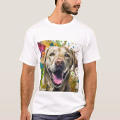 Labrador Dog T-Shirt (Vorderseite)