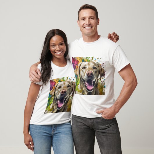 Labrador Dog T-Shirt (Unisex)